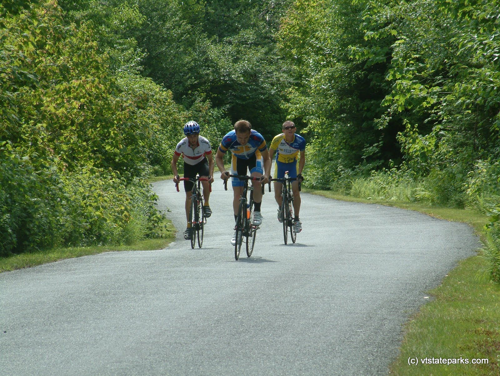 Up the mountain road for the annual Hill Climb at Mt. Ascutney State Park by Caitlin Vollmann