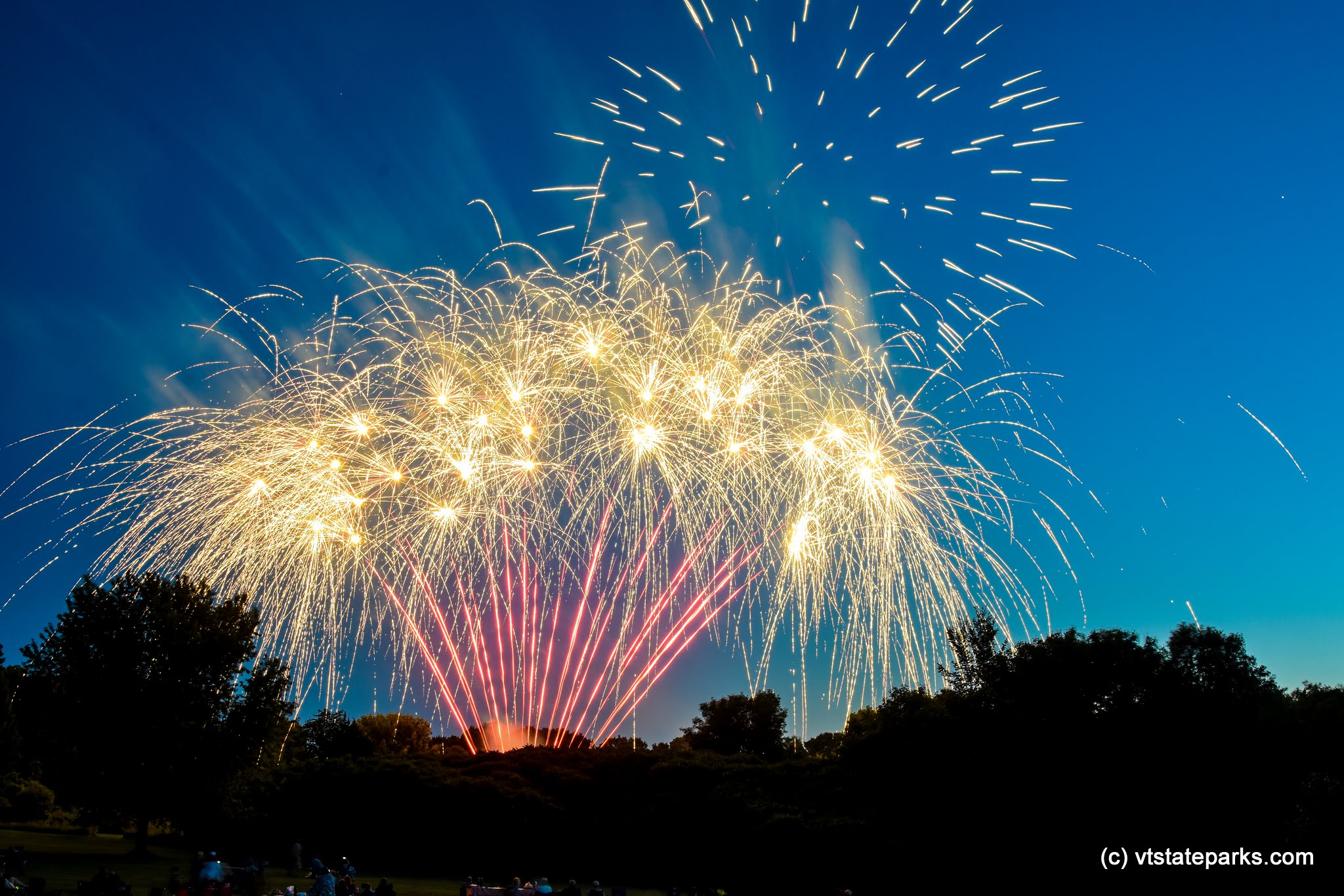 Fireworks at Knight Point State Park by Raven Schwan-Noble