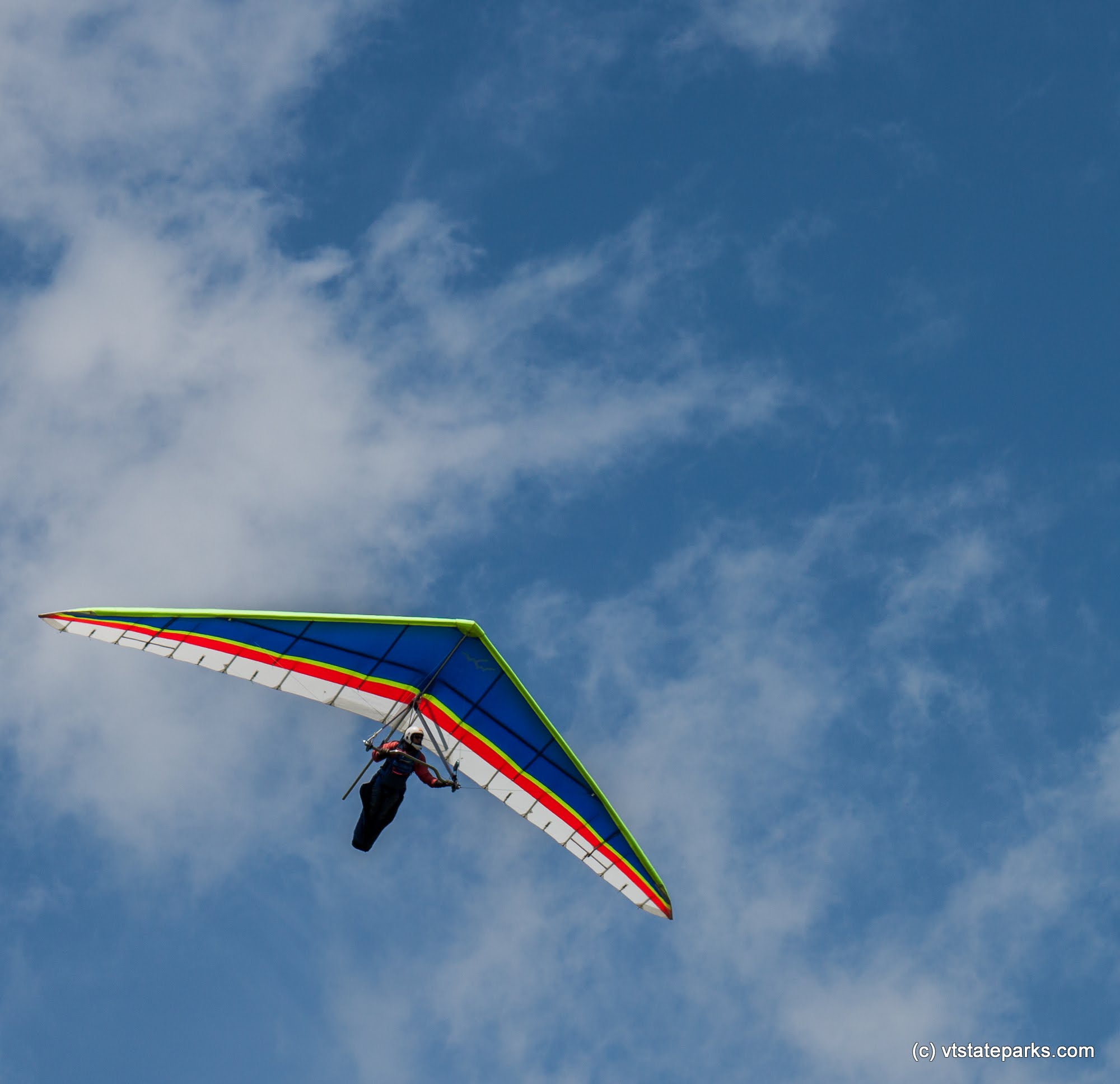 Hand gliding is very popular at Mt Ascutney State Park by Tara Schatz