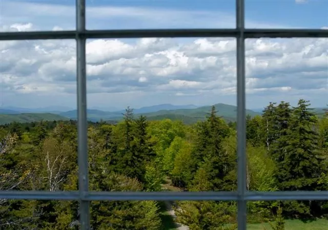 You can see for miles from the fire tower at Allis State Park