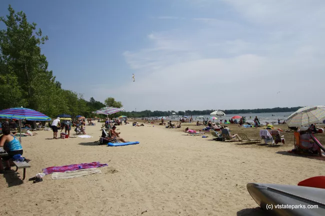 Alburg Dunes State Park is famous for its sandy, long beach, by Raven Schwan-Noble