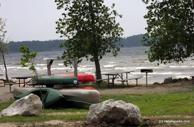 Boats for rent at Alburg Dunes State Park by Raven Schwan-Noble