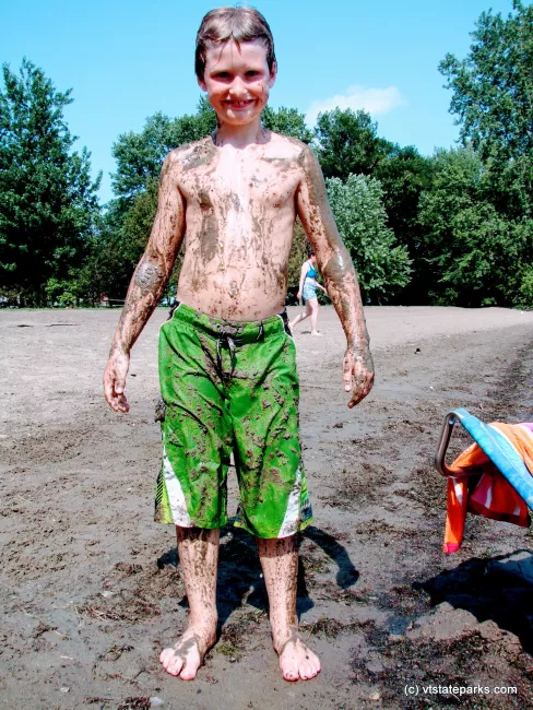 Nothing says 'fun' like wet sand, Knight Point State Park by Sara Hayes
