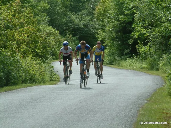 Up the mountain road for the annual Hill Climb at Mt. Ascutney State Park by Caitlin Vollmann