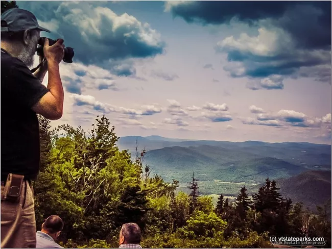 From the summit of Mt. Ascutney State Park by Cindy Davis.