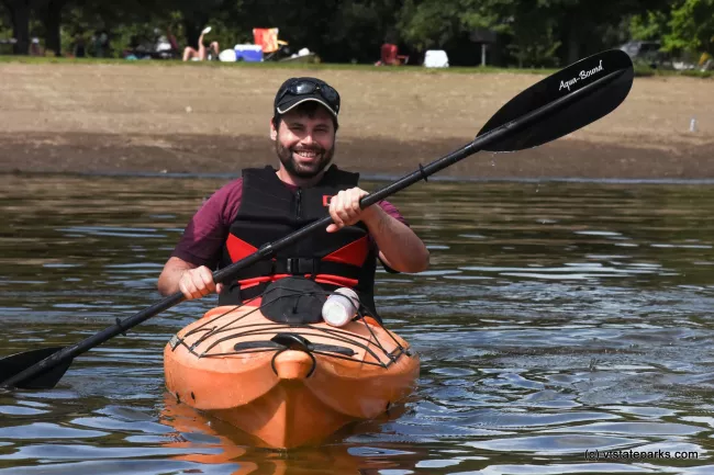 I am so happy to be on the water at Knight Point State Park by Raven Schwan-Noble