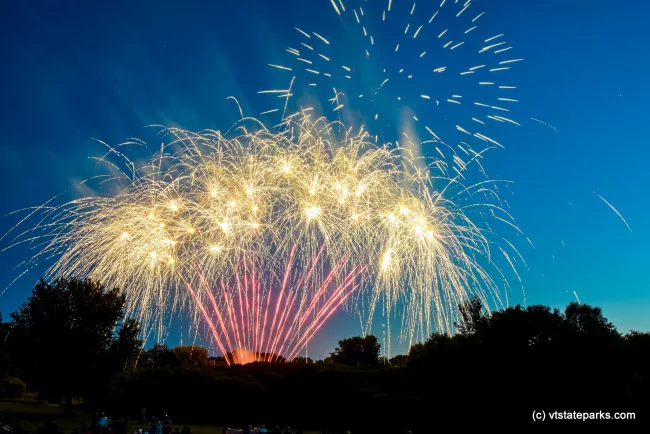 Fireworks at Knight Point State Park by Raven Schwan-Noble