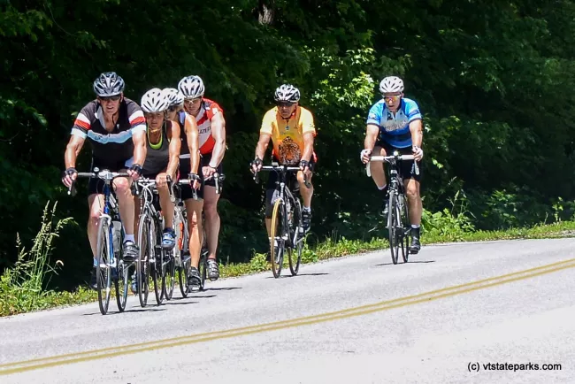Bikers at Knight Point State Park by Raven Schwan-Noble