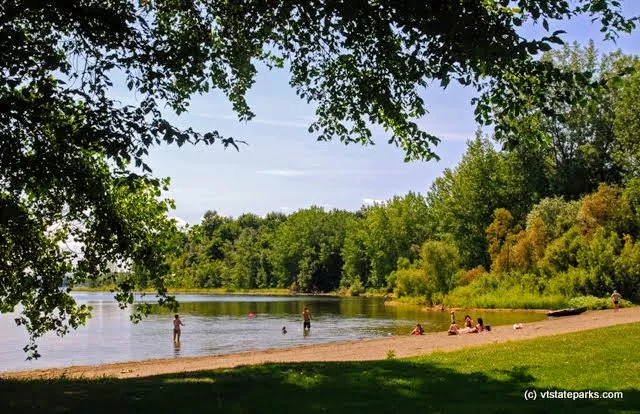 Beach at Knight Point State Park by Barry Solman