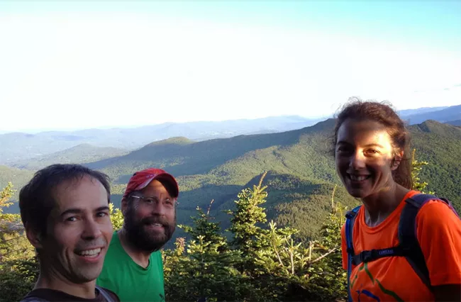 Running at Camel's Hump State Park