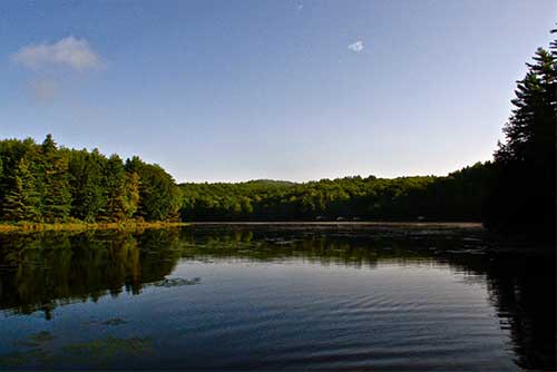 Early morning at Half Moon Pond (photo credit: Eric Montgomery)
