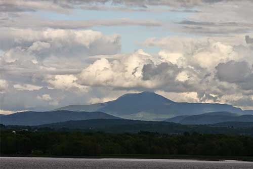 A great view of Mt. Mansfield from Kingsland Bay State Park (photo credit: Lene Gary)