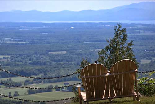 A great view from the summit of Mt. Philo (photo credit: Alison Joseph)