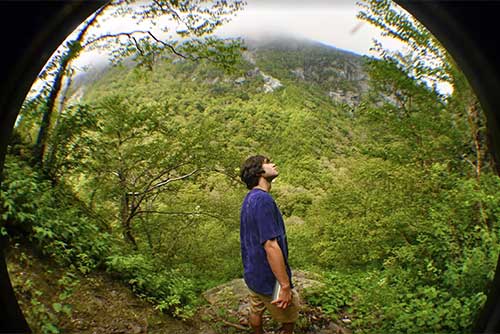 Taking in nature at Smugglers' Notch State Park