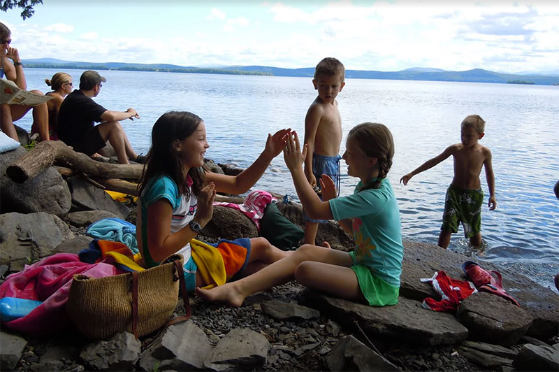 Fun times on Lake Champlain