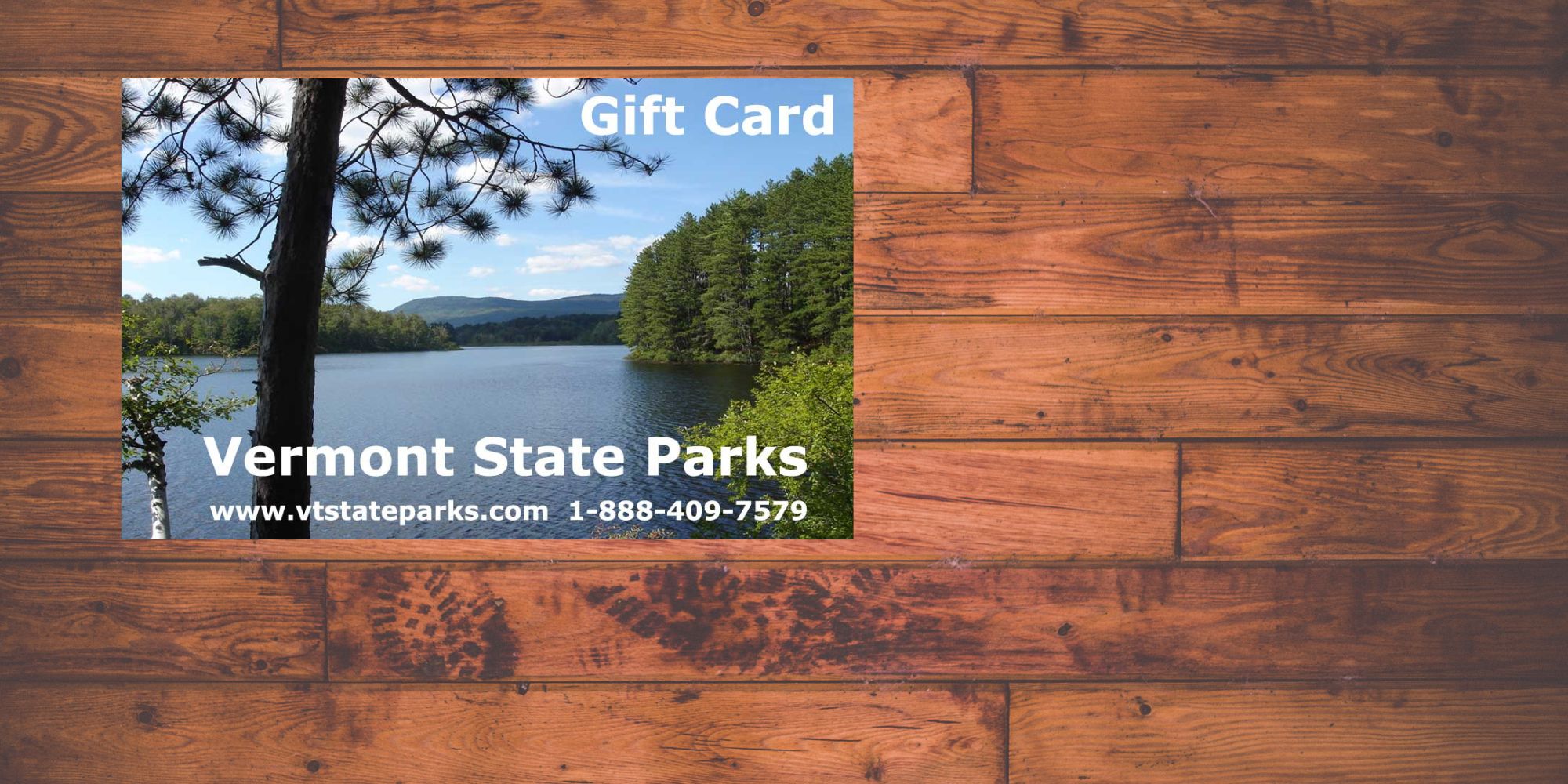 Vermont State Parks Gift Cards & Certificates
