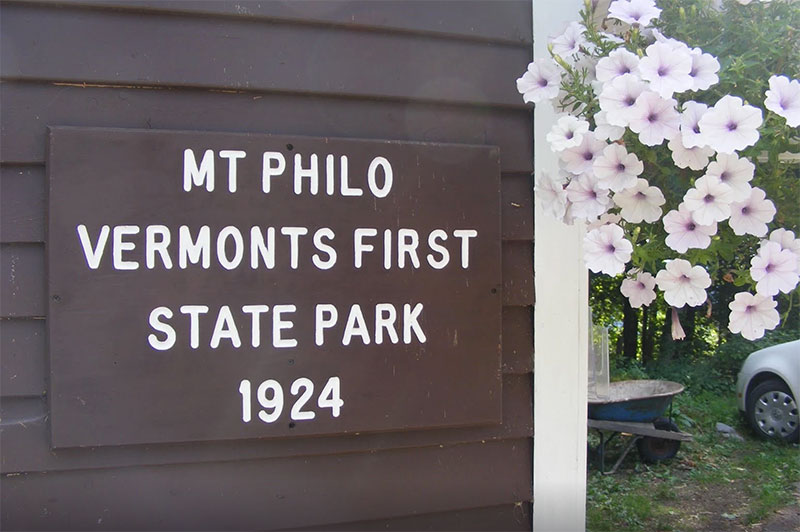 Mt. Philo sign