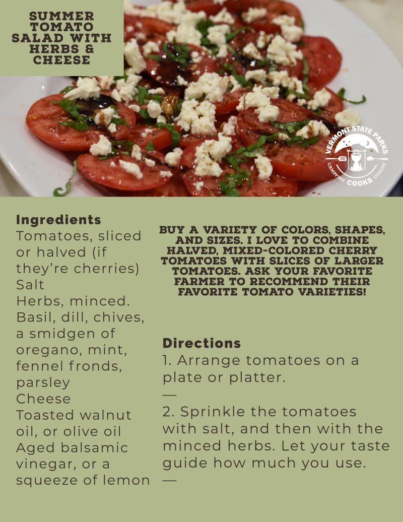 Summer Tomato Salad with Herbs