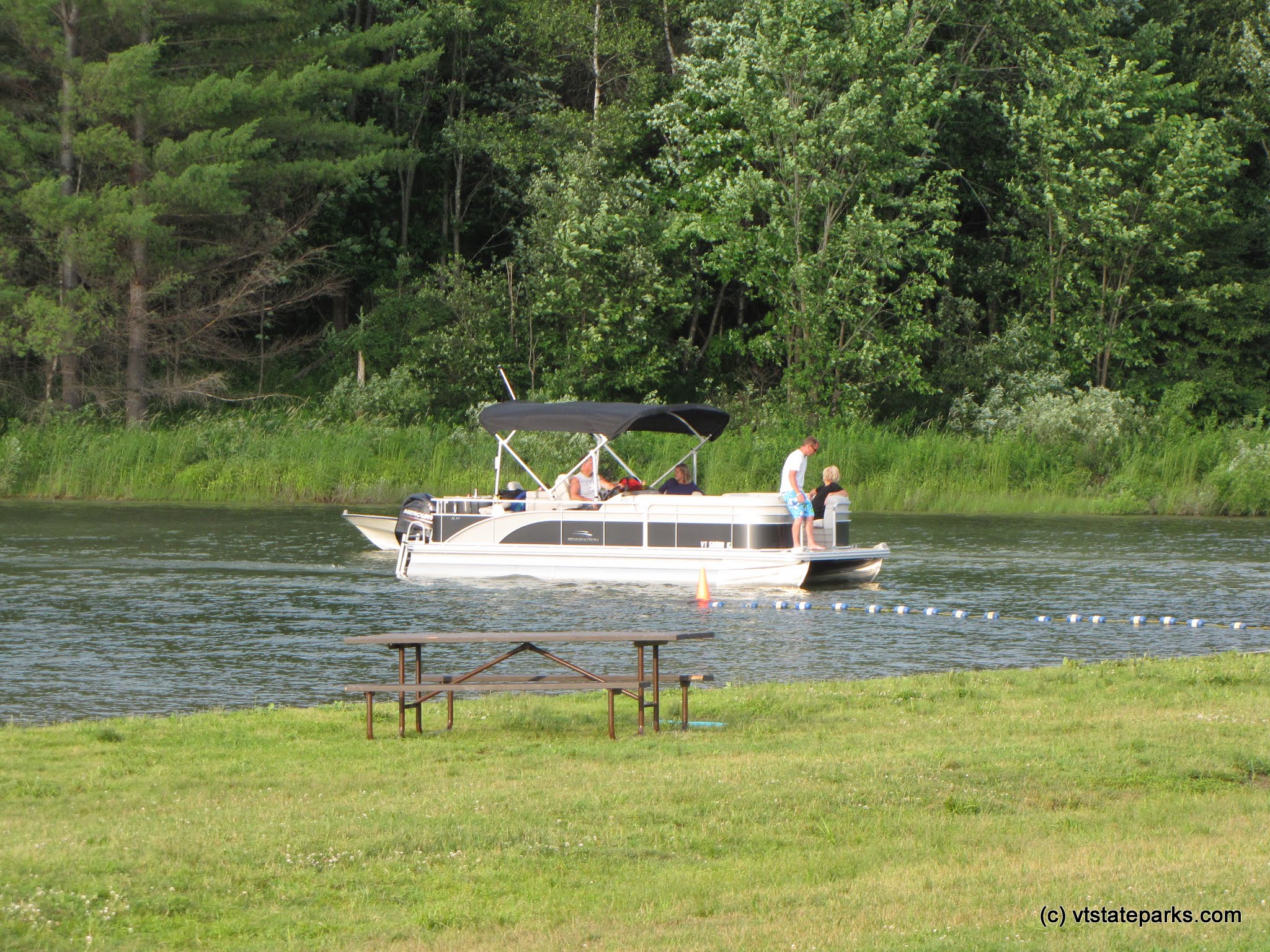 Great place to boat at Waterbury Center State Park by Ila Sewall