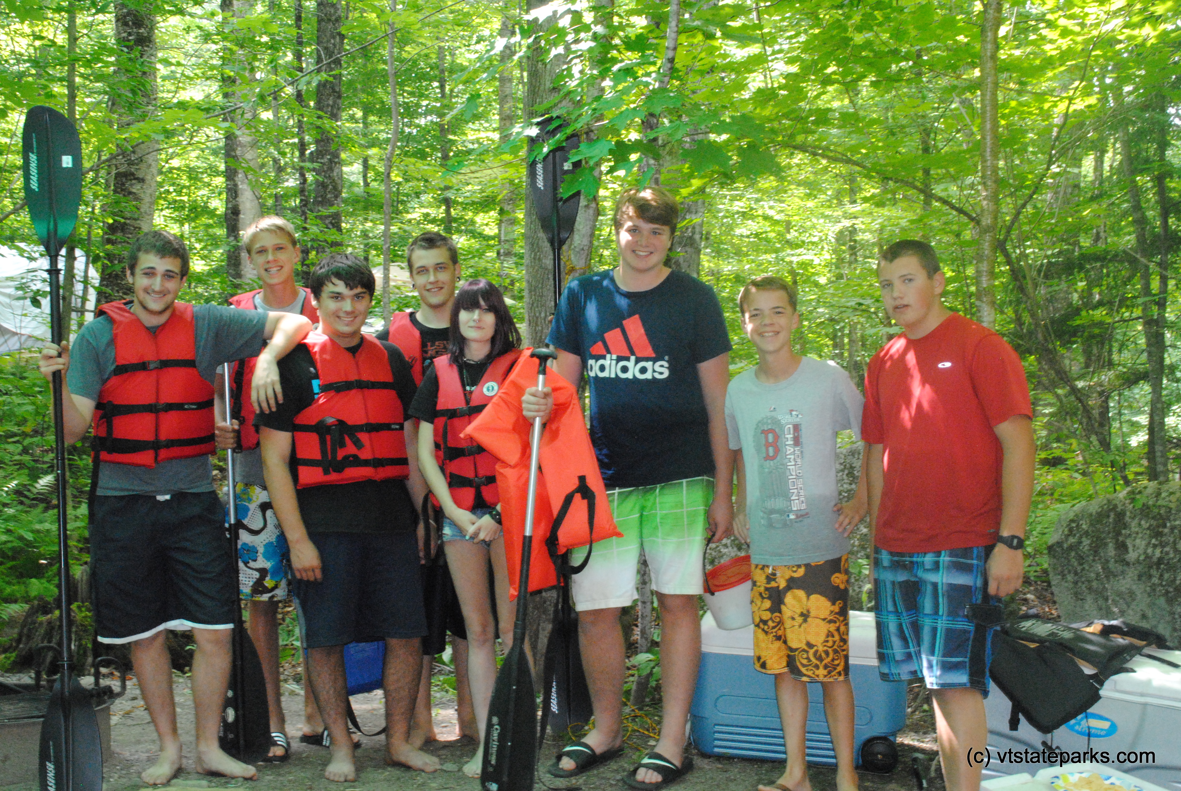 All ready to Kayak at Maidstone State Park by Nicole Olmstead
