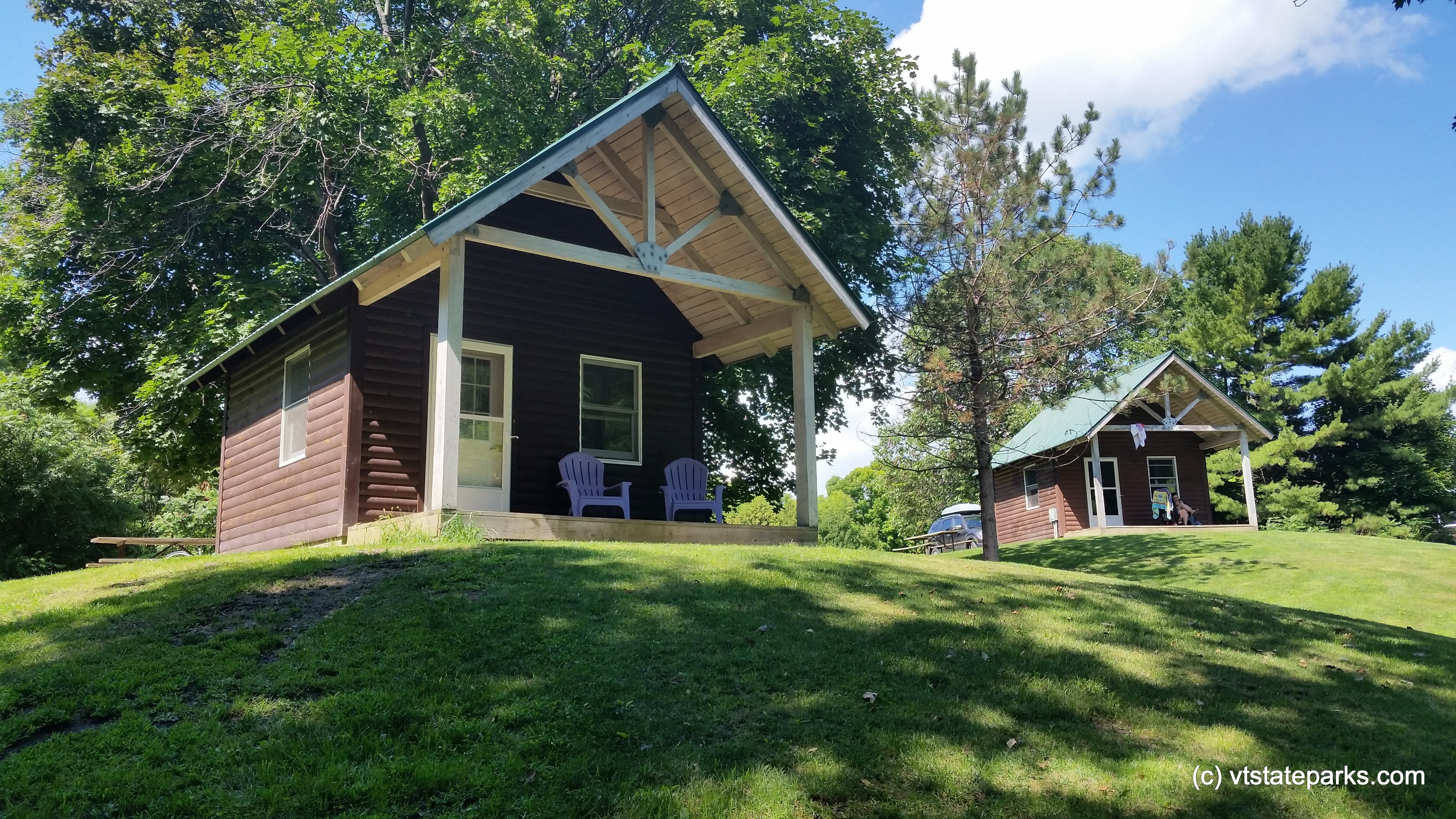 Cabins at Grand Isle State Park by Matt Parsons