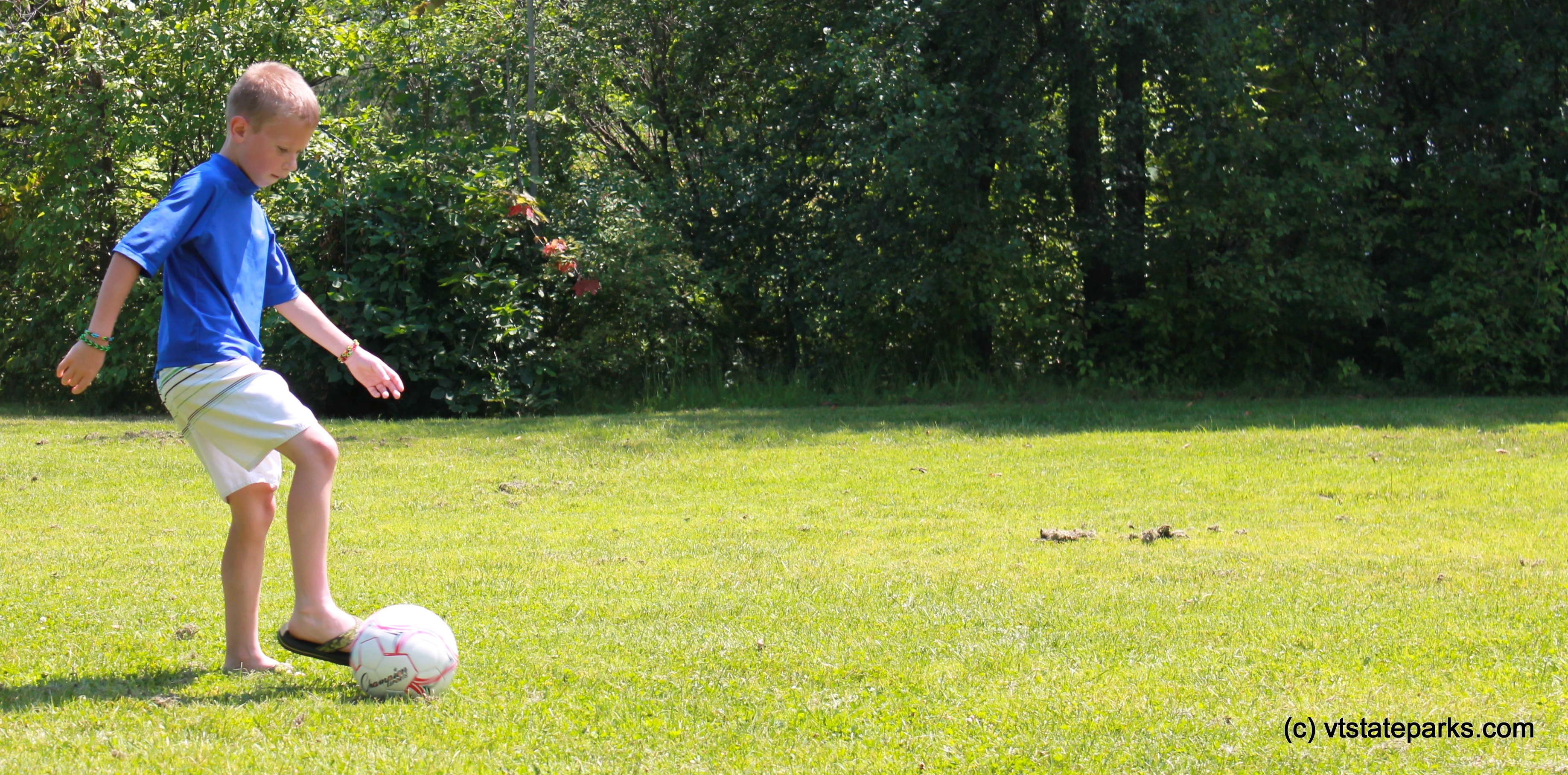 Soccer at Button Bay State Park by Meghan Lynch
