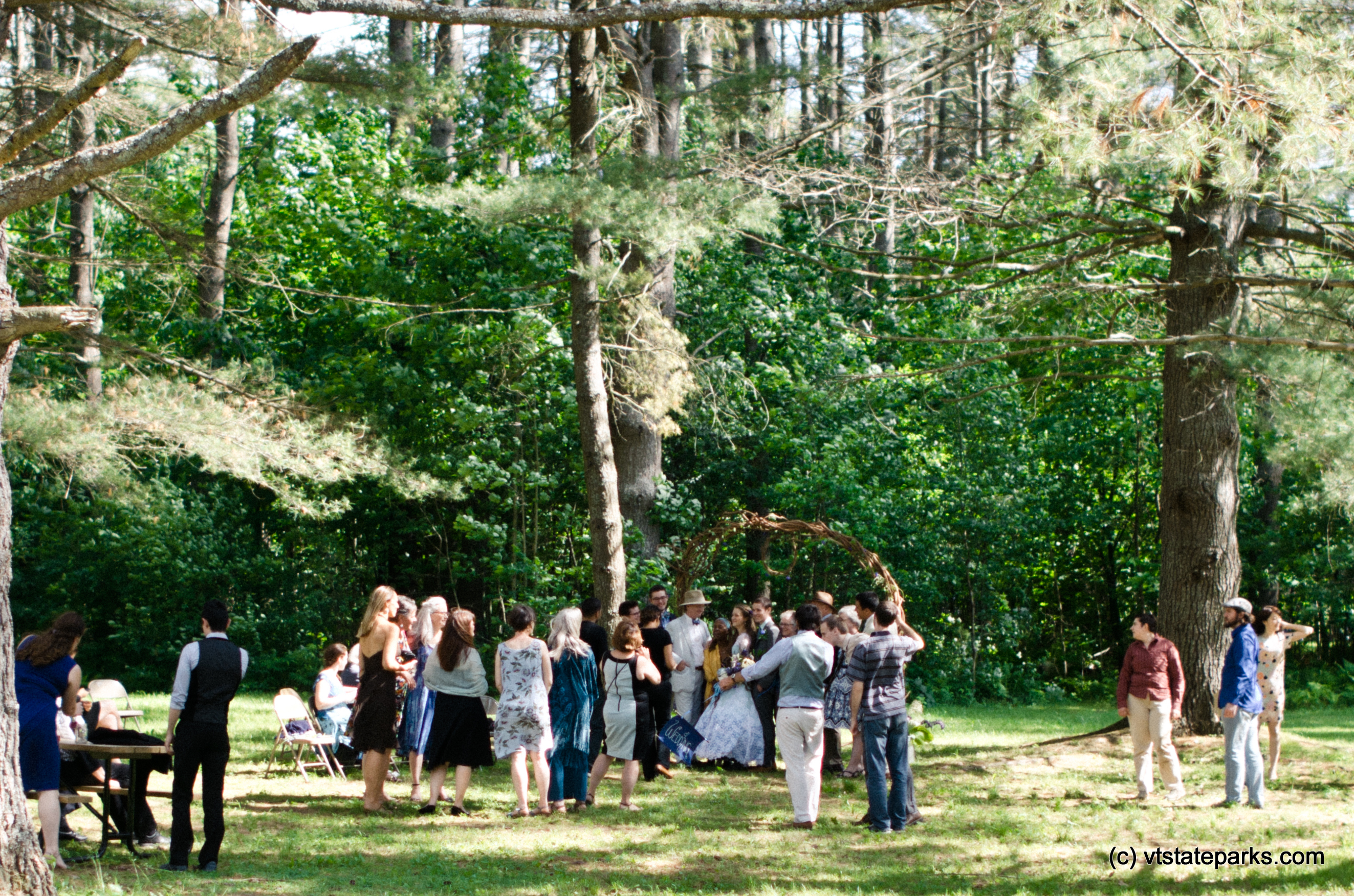 Wedding at Camp Plymouth State Park by Molly Stromoski