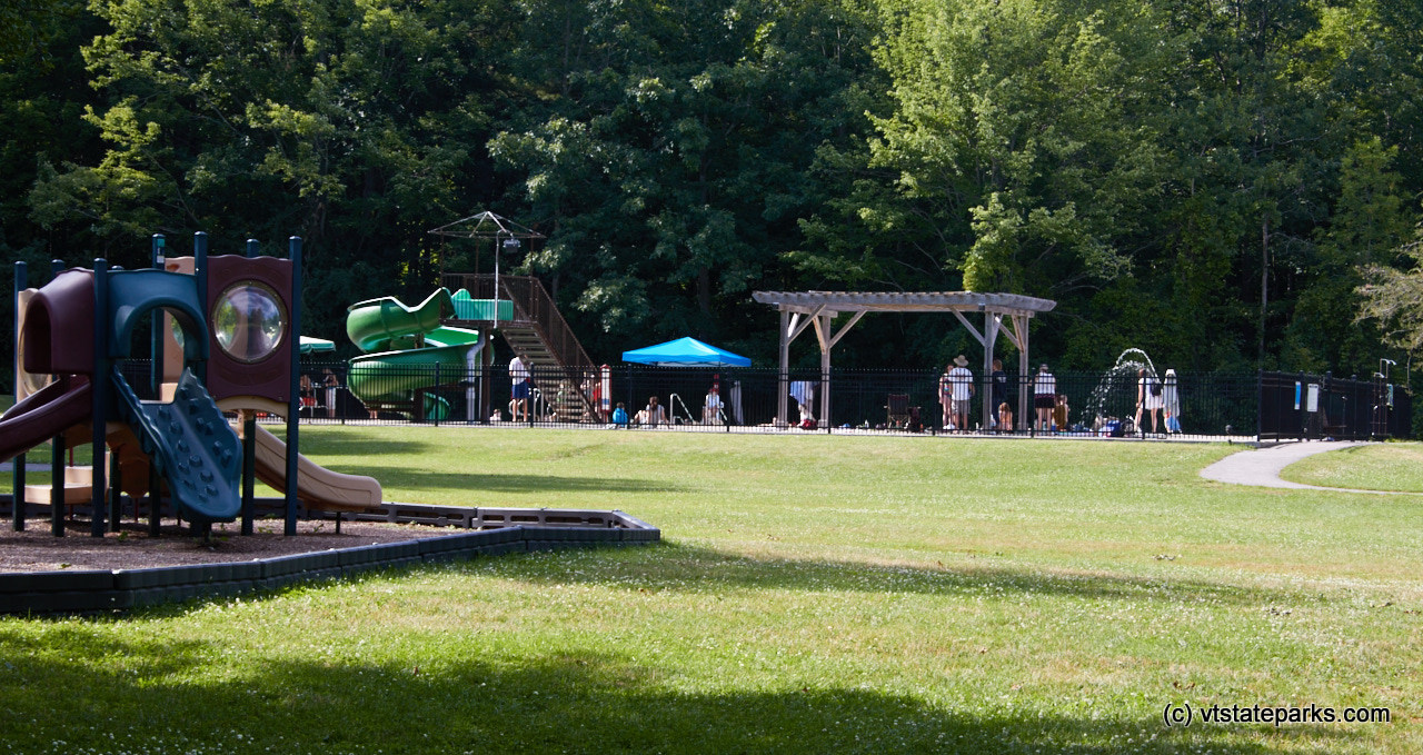 Awesome playground and pool at Button Bay State Park by Mike Conley