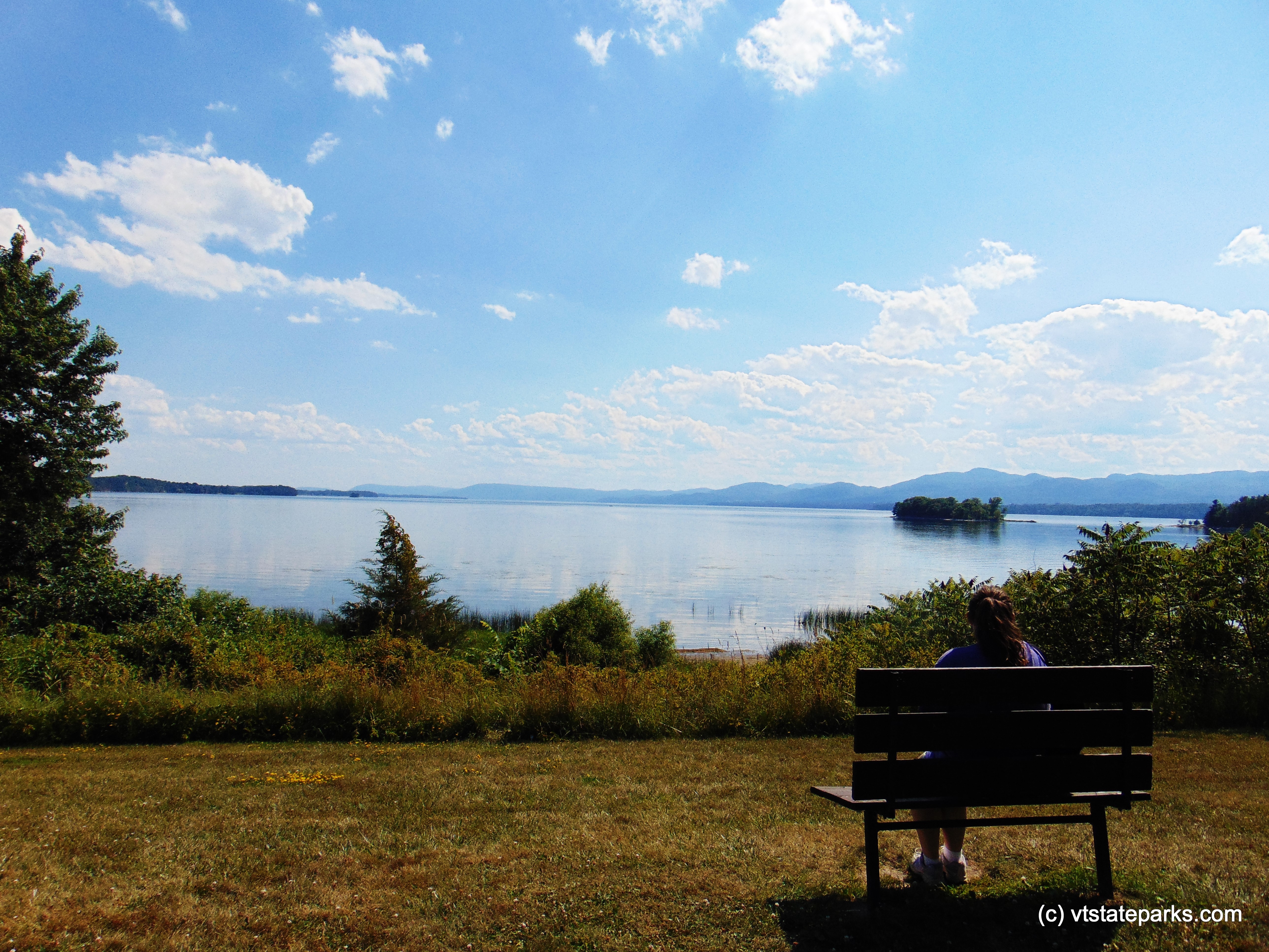 Beautiful view of Lake Champlain from Button Bay State Park by Belinda Lafountain