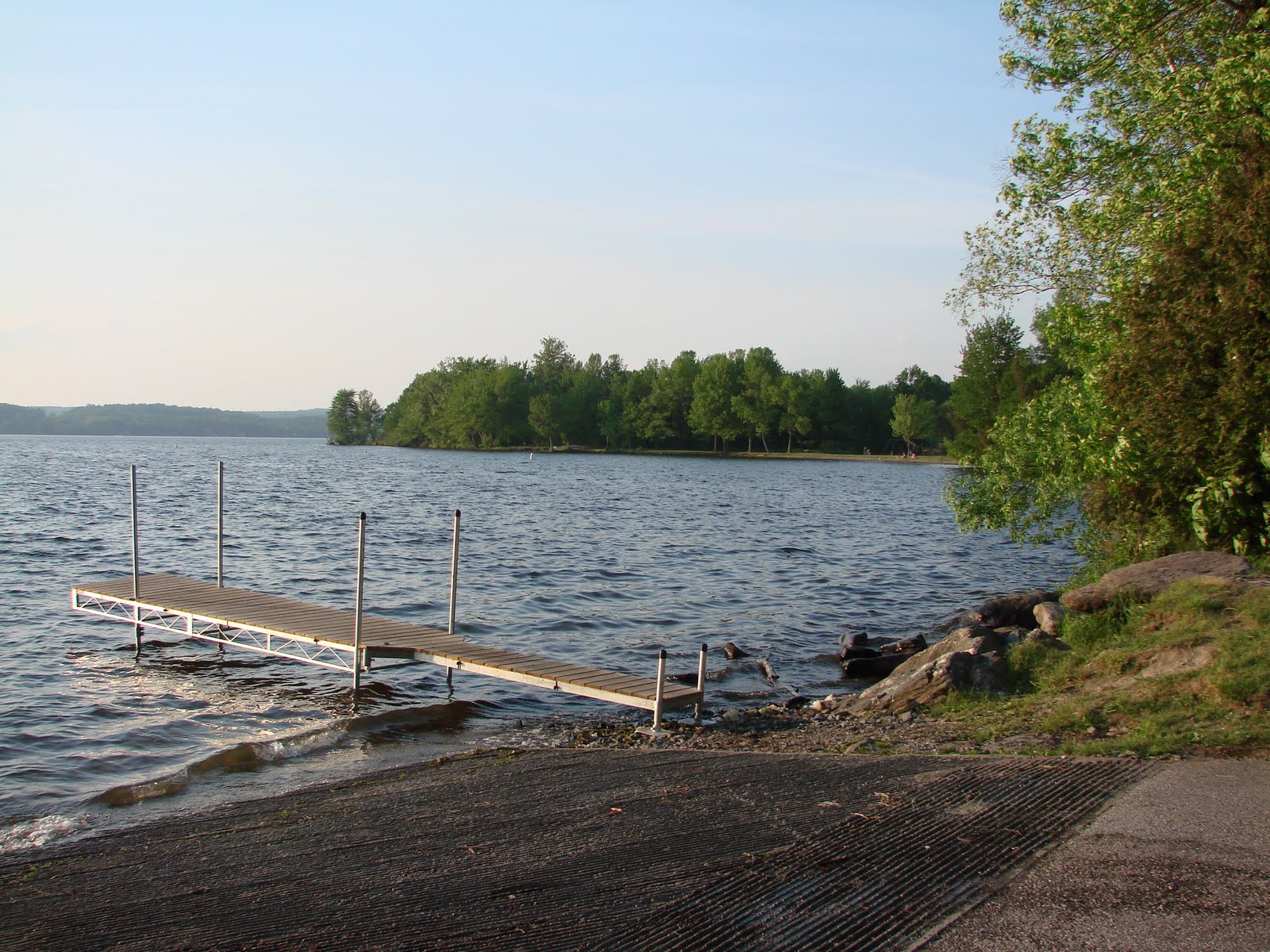 Boat launch at Lake Carmi State Park by Sara Hayes