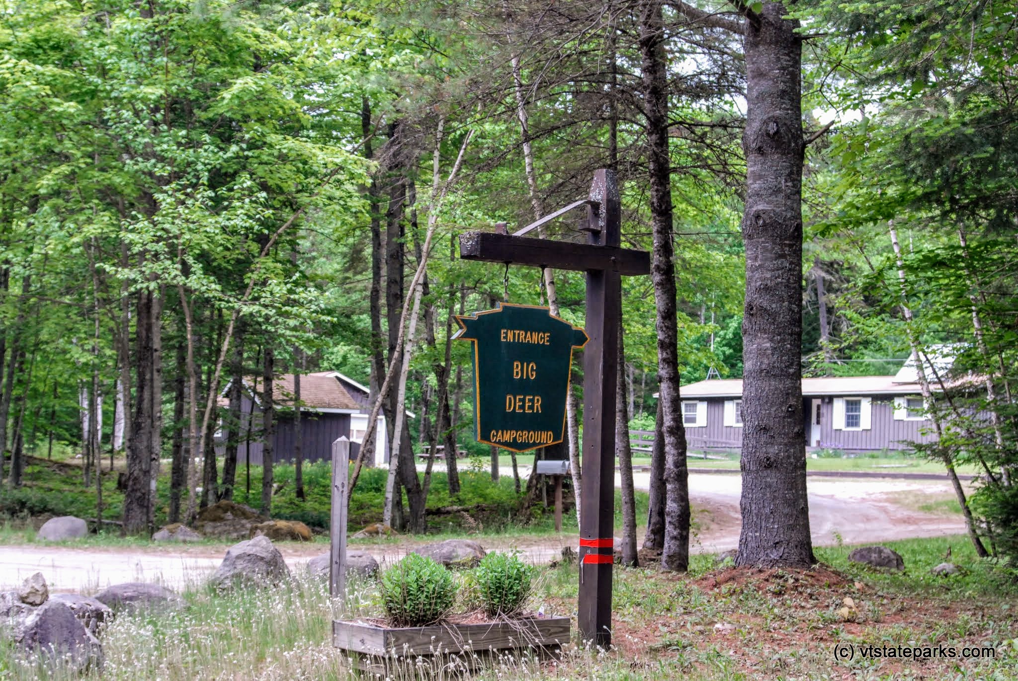 Entrance to Big Deer State Park