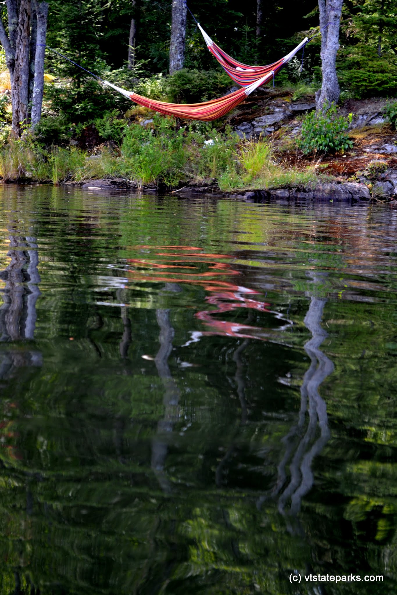 Hammocks at Green River Reservoir State Park by Alexandra Martin