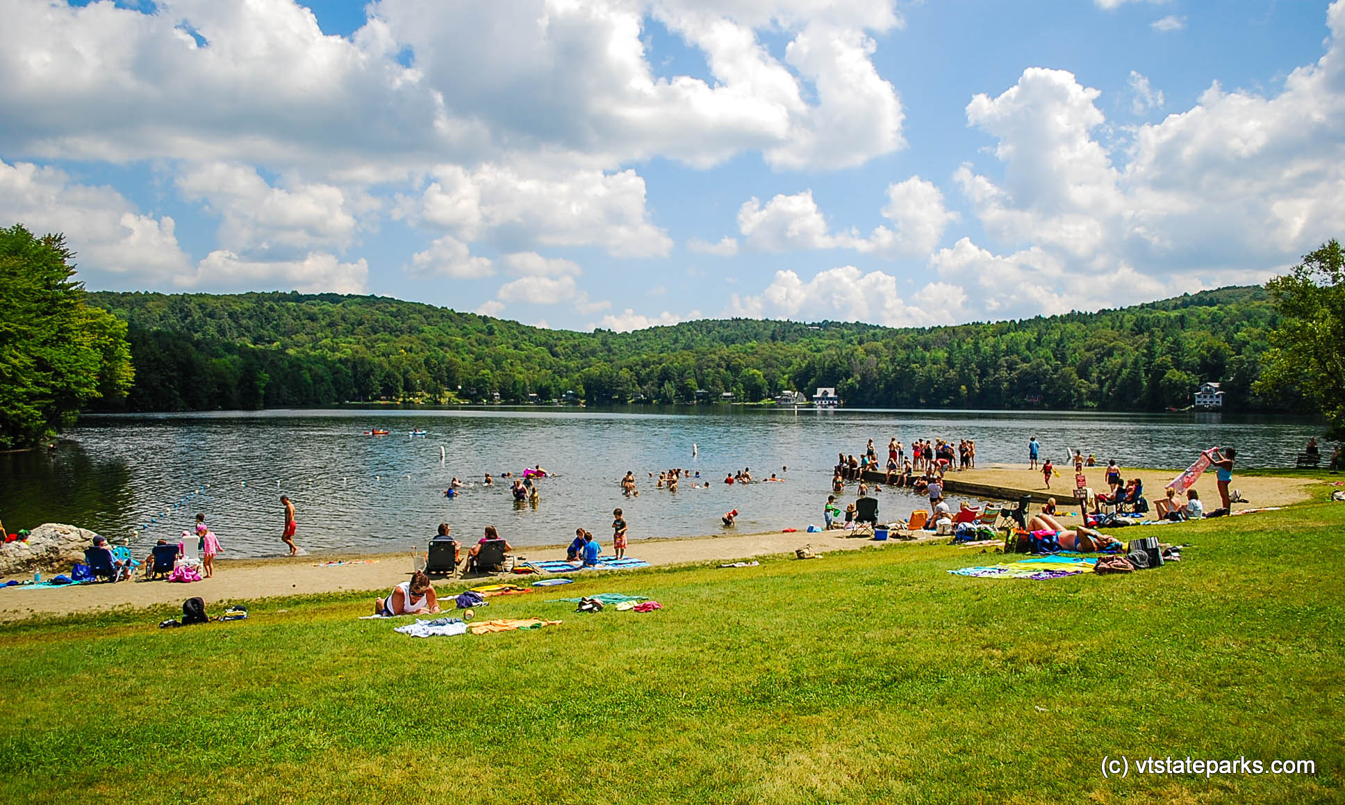 Summertime at Silver Lake State Park, by Carolyn Dean