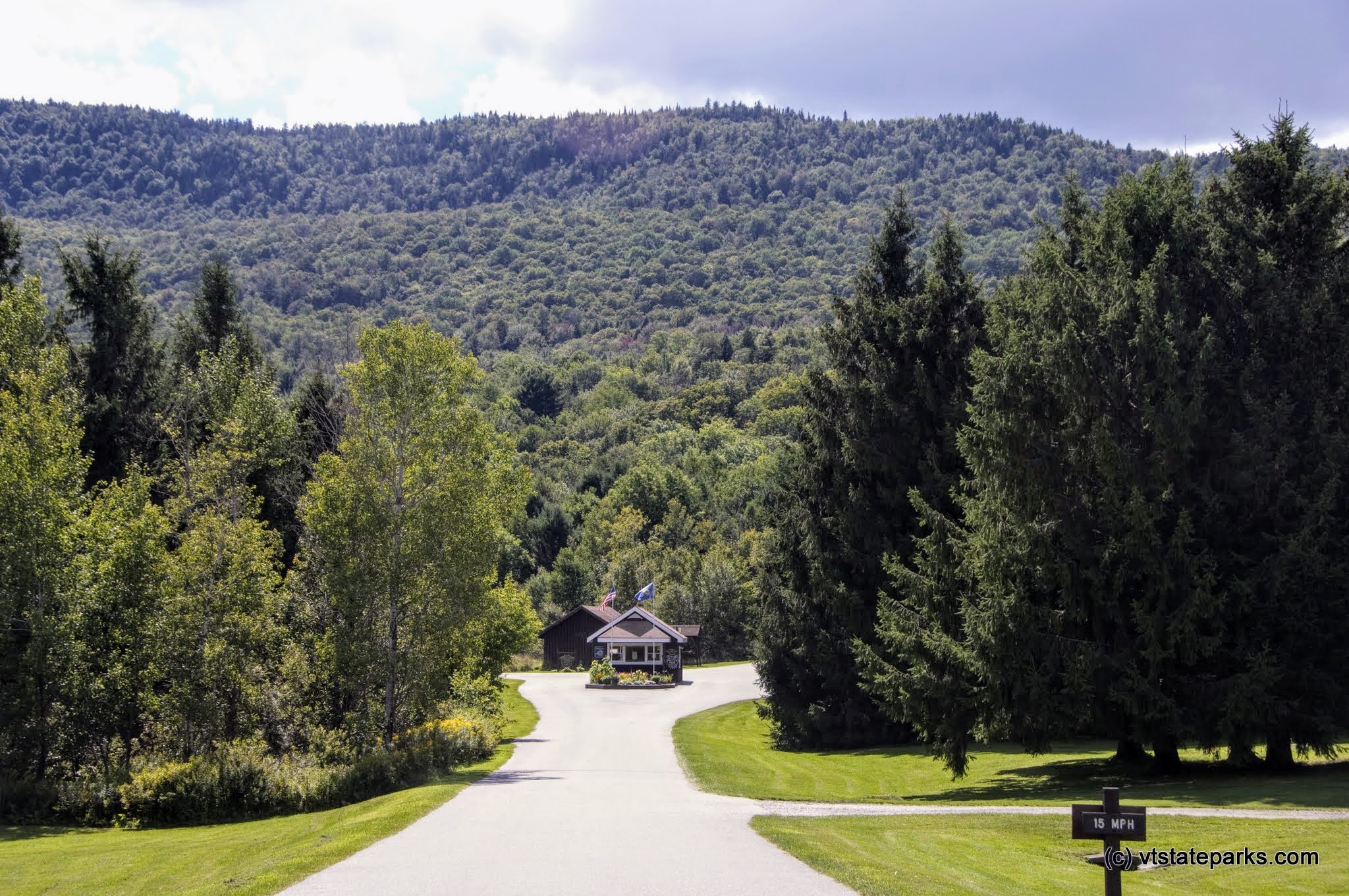 Elmore State Park.entrance Photo by Karen Pike