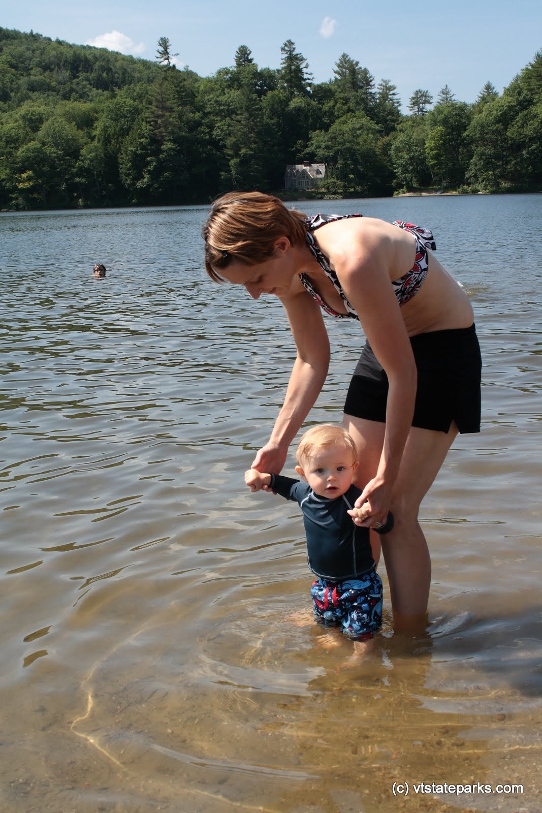 Cooling off at Camp Plymouth State Park