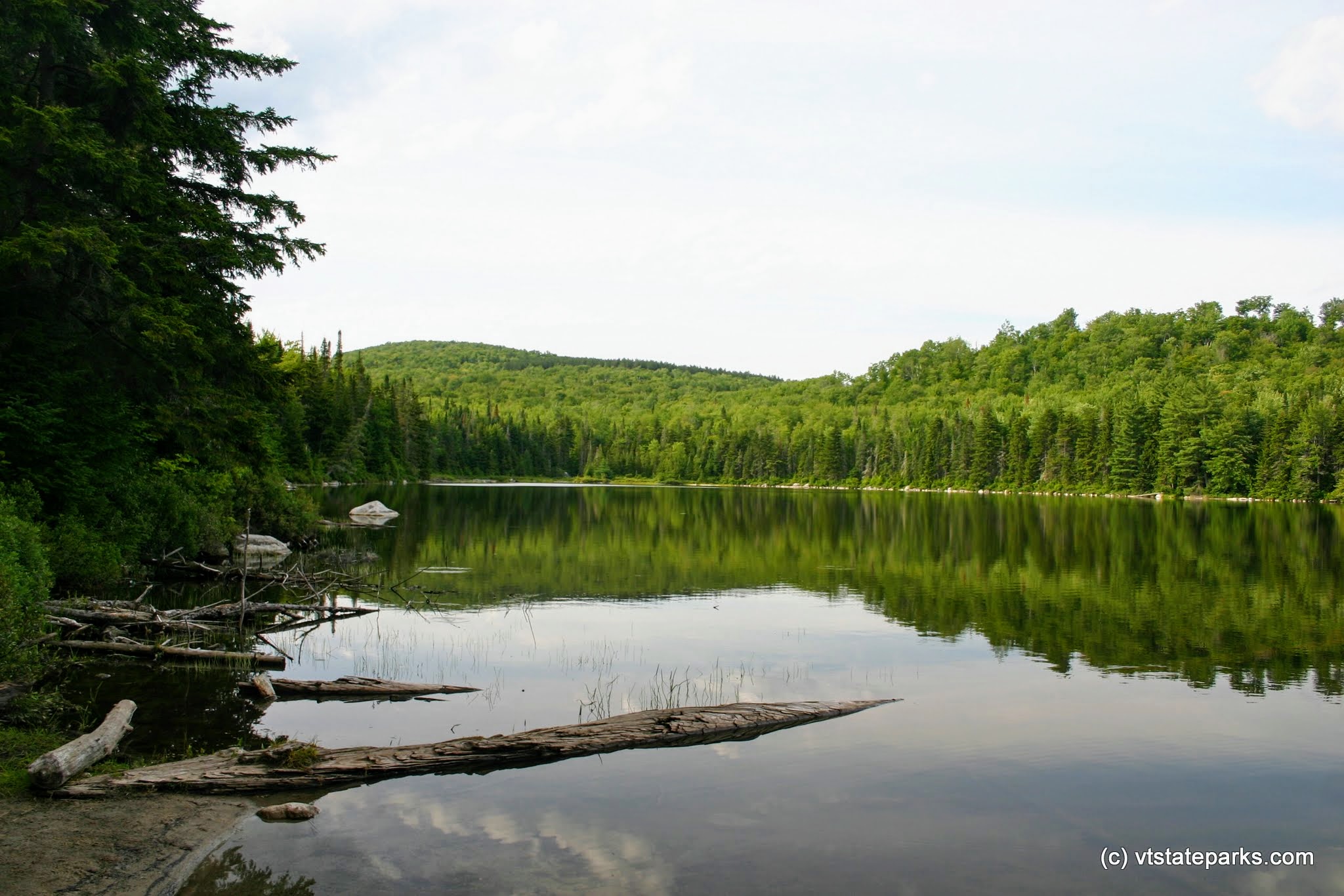 Beautiful Osmore Pond at New Discovery State Park by Lene Gary