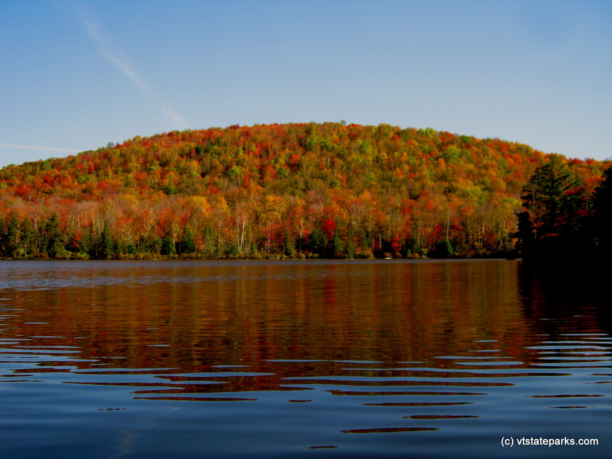 Bright Foliage at Kettle Pond State Park by Matt Parsons.