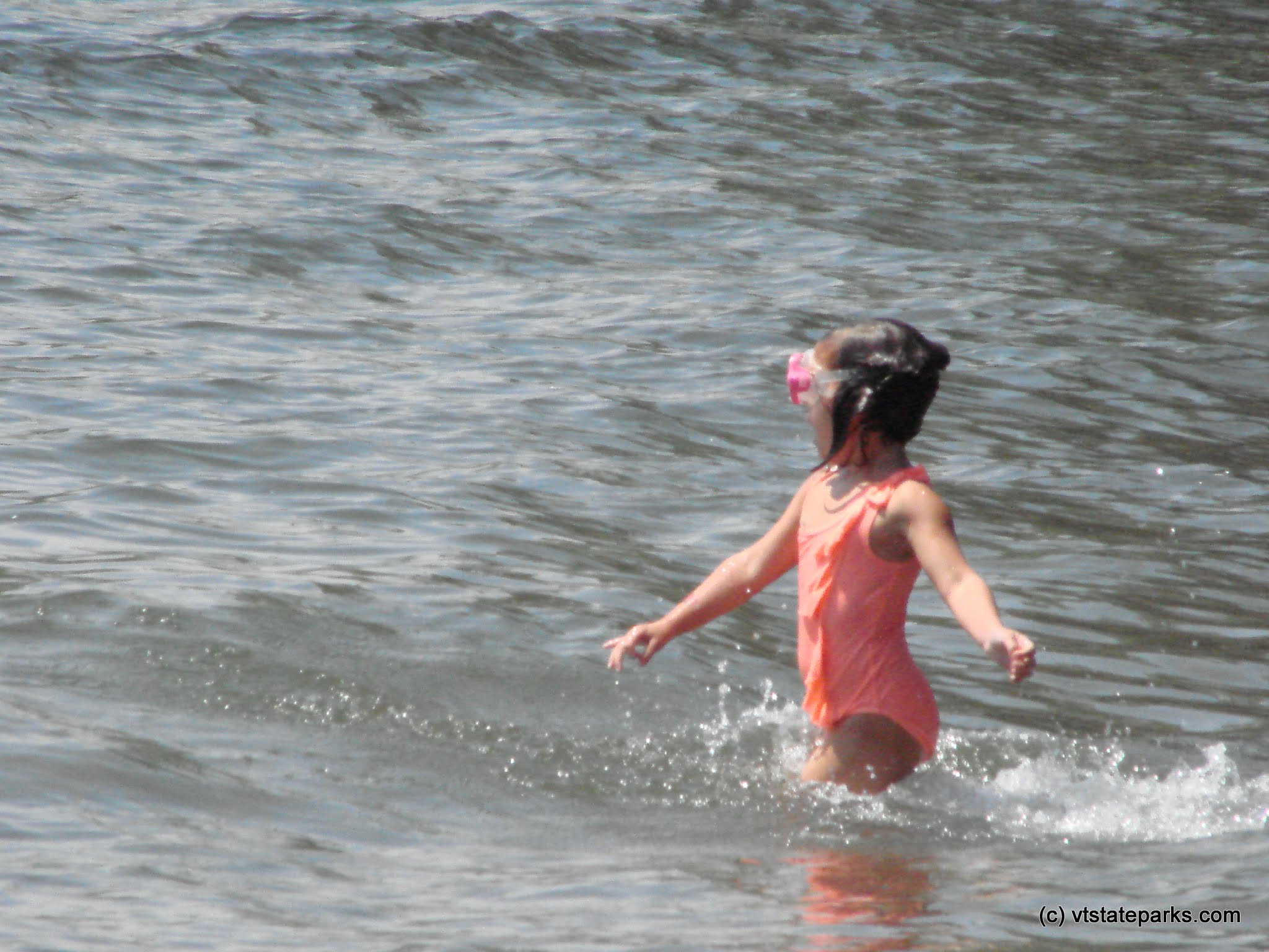 Into the water at Kill Kare State Park by Sara Hayes