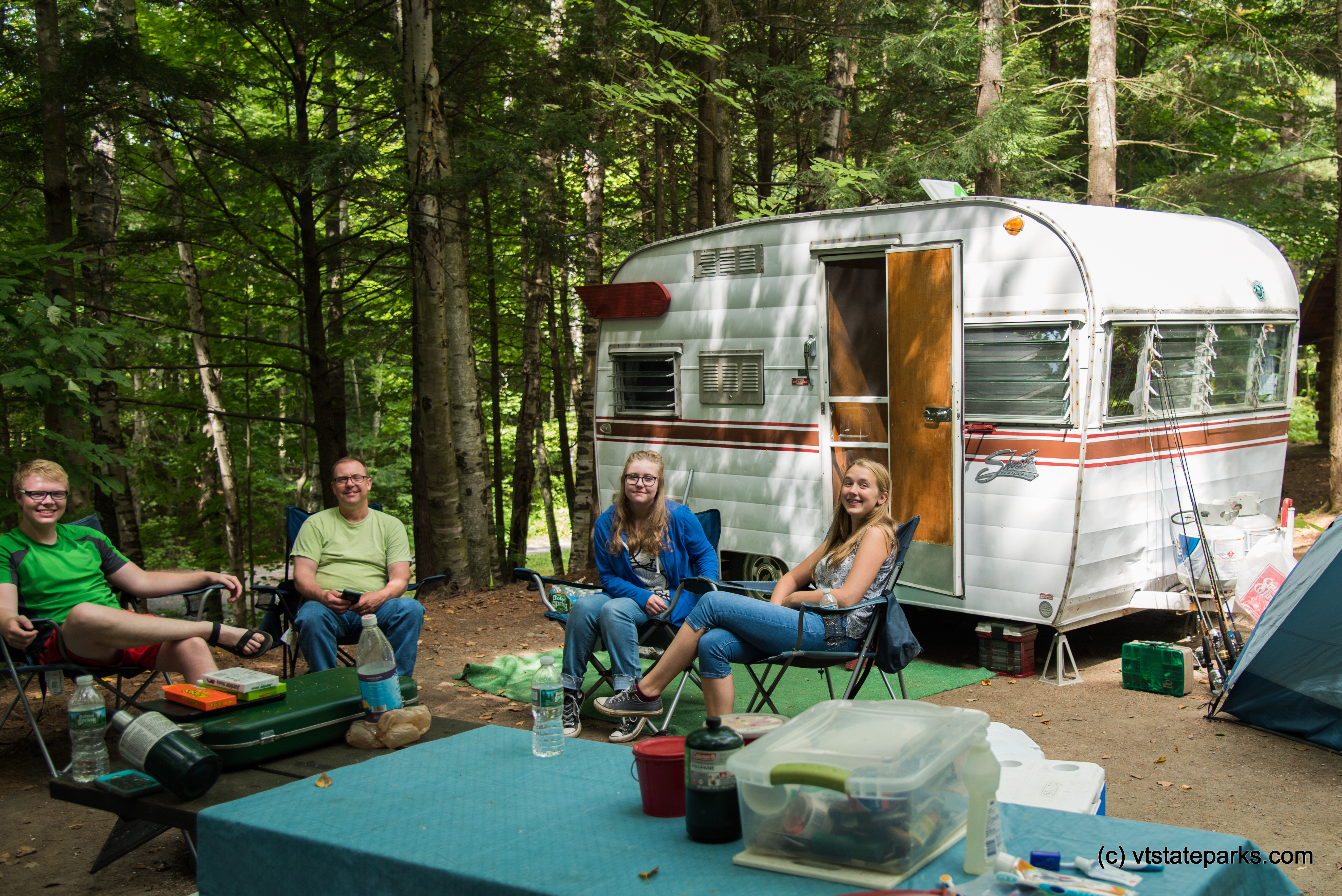 Hanging out at campsite in Little River State Park by Kristy Willey