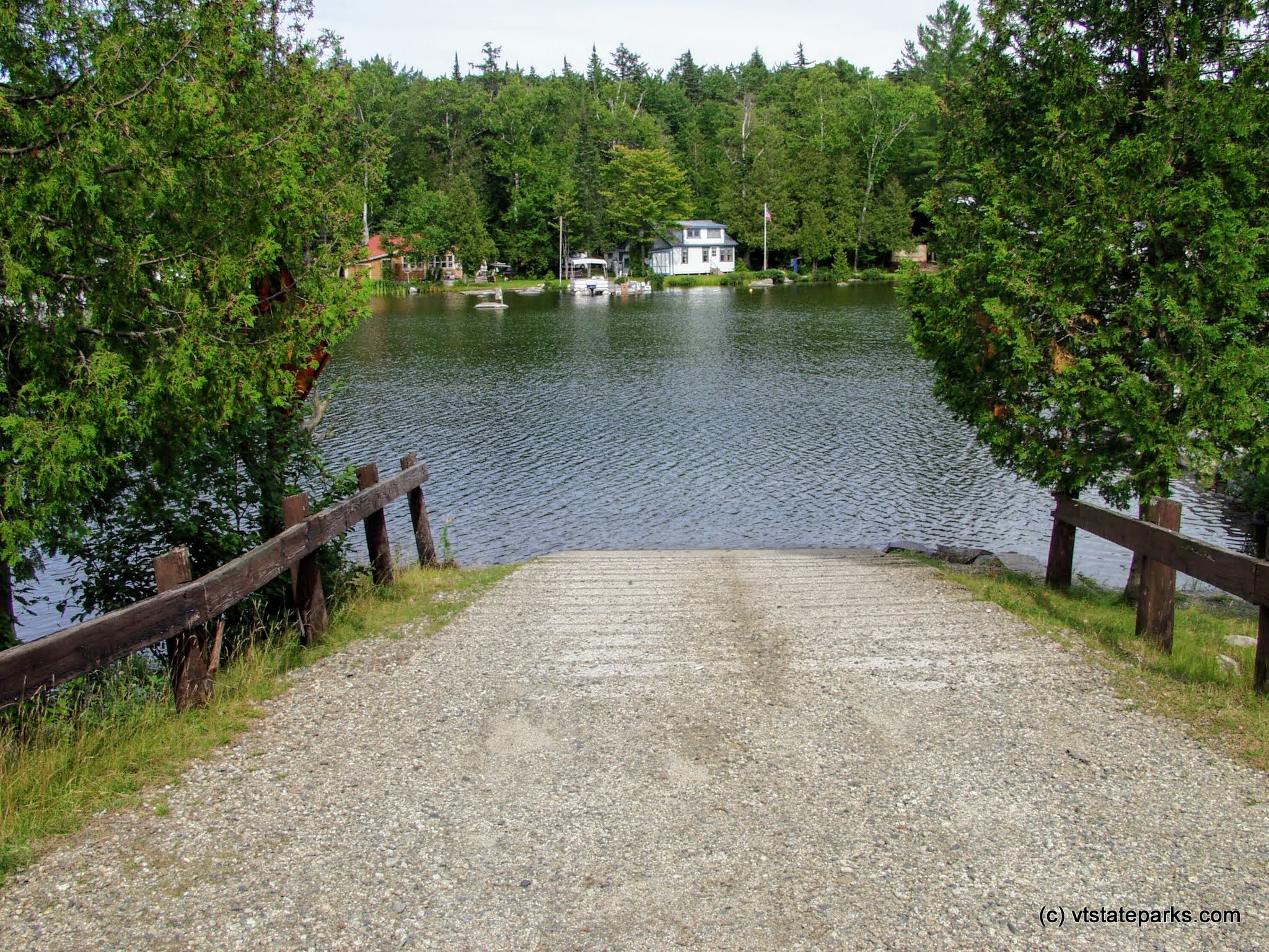 Boat ramp at Maidstone State Park