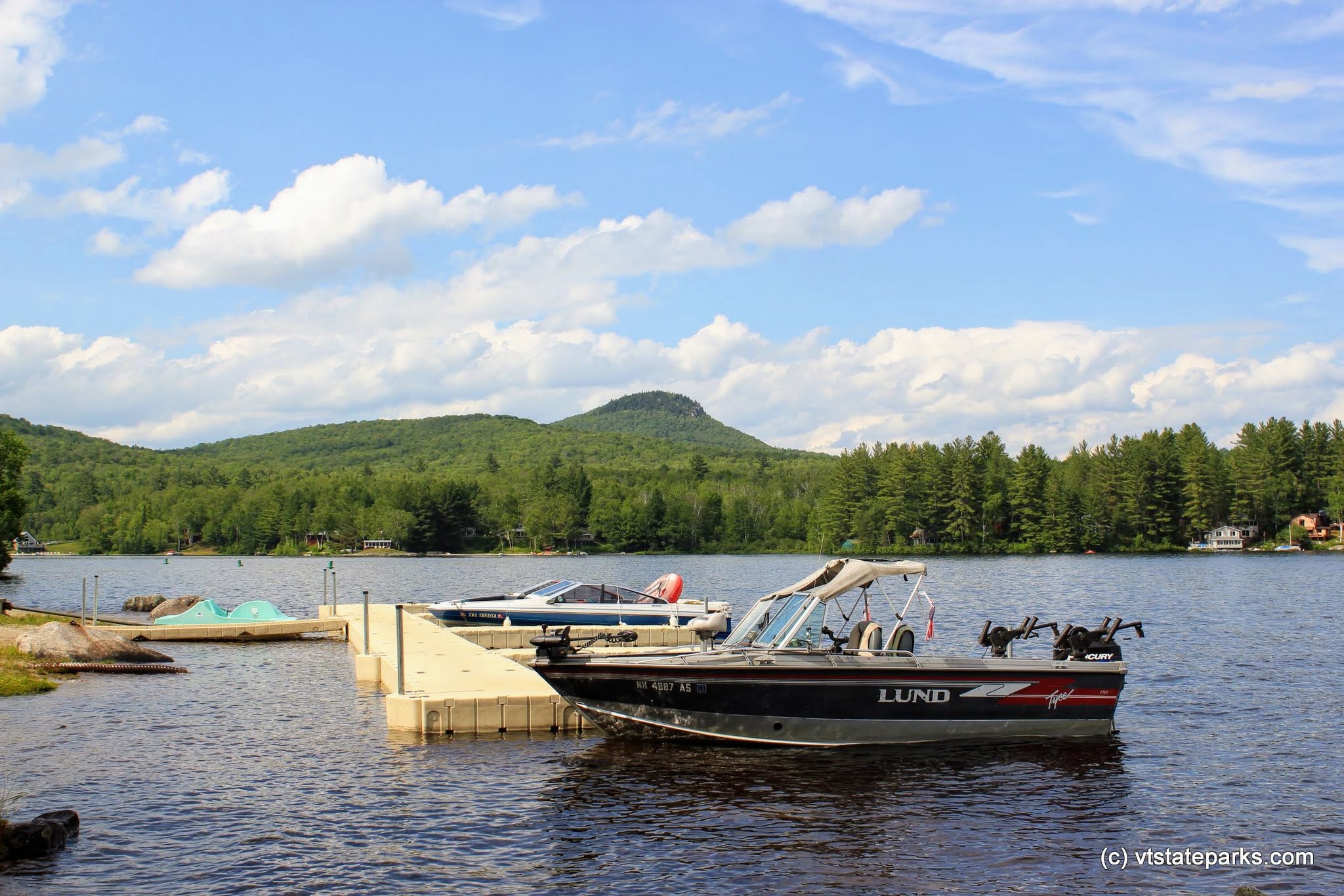 New boat docks at Stillwater State Park