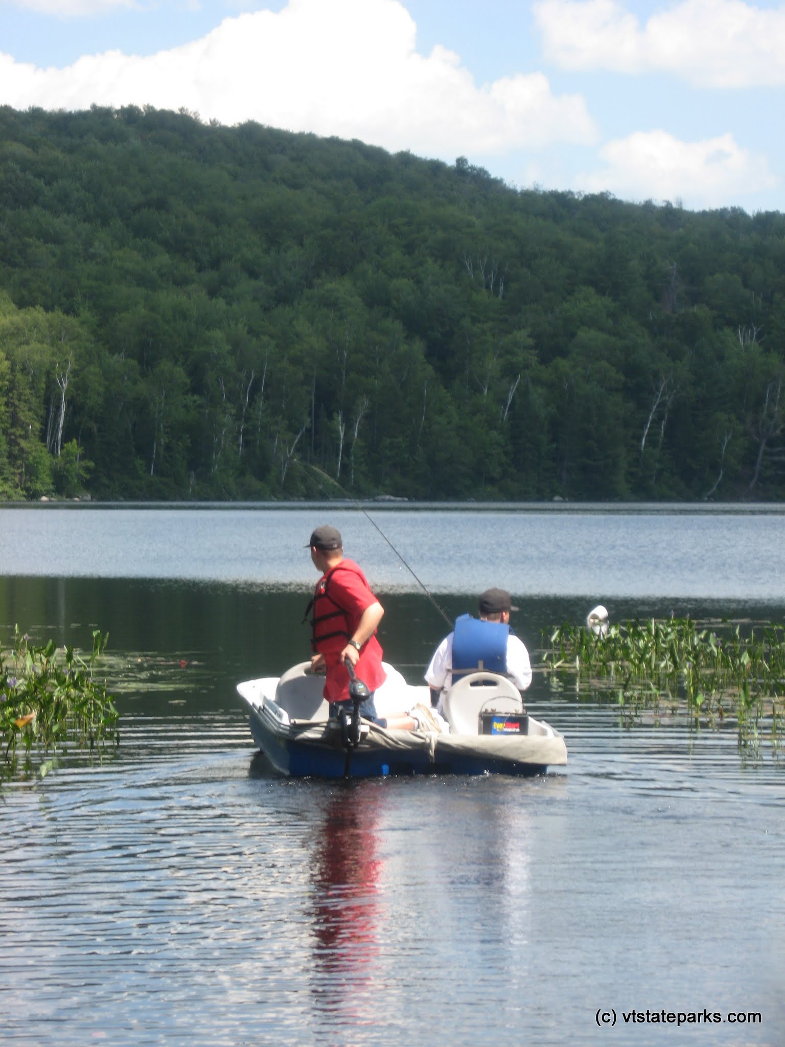 Boating and Fishing at Ricker Pond State Park