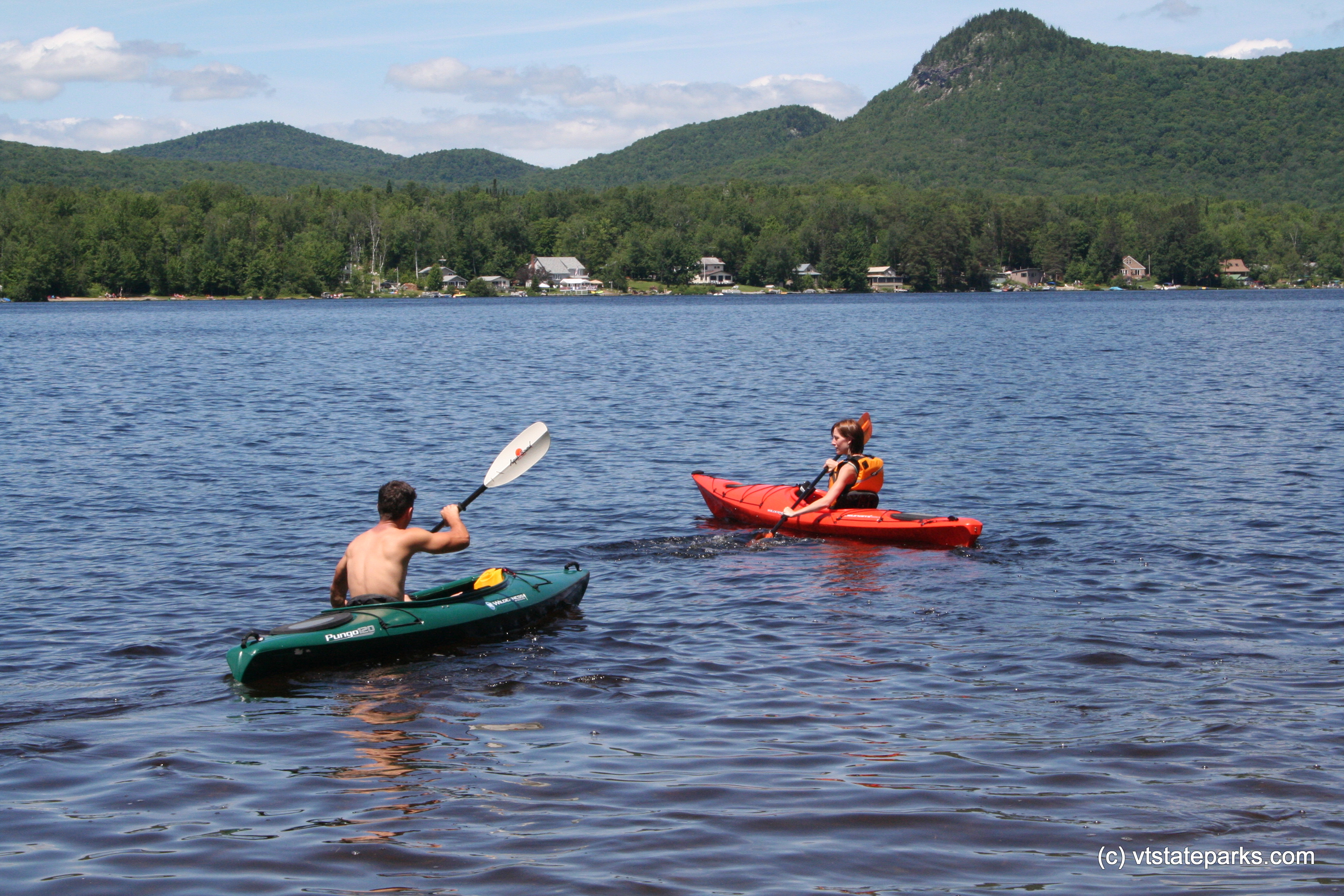 Kayaking from Boulder Beach State Park by Christie Ertel