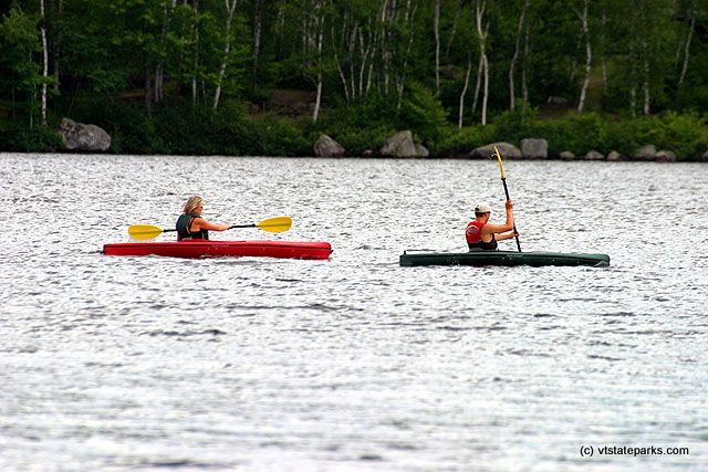 From Mitch Moraski: On Groton Lake near Boulder Beach State Park