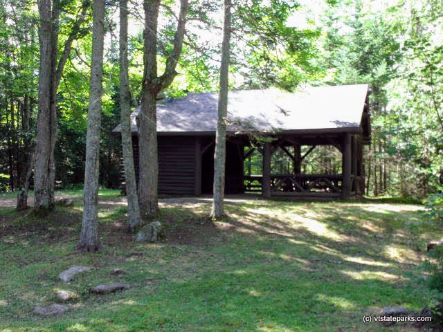 Pavilion at Maidstone State Park