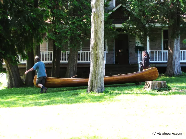 Let's go canoeing at Kingsland Bay State Park by Ila Sewall