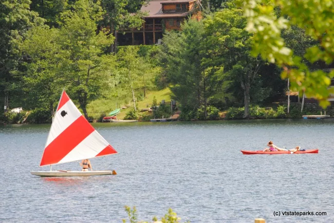 Boating of all kinds at Silver Lake State Park by Nicole Olmstead