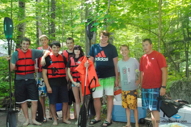 All ready to Kayak at Maidstone State Park by Nicole Olmstead