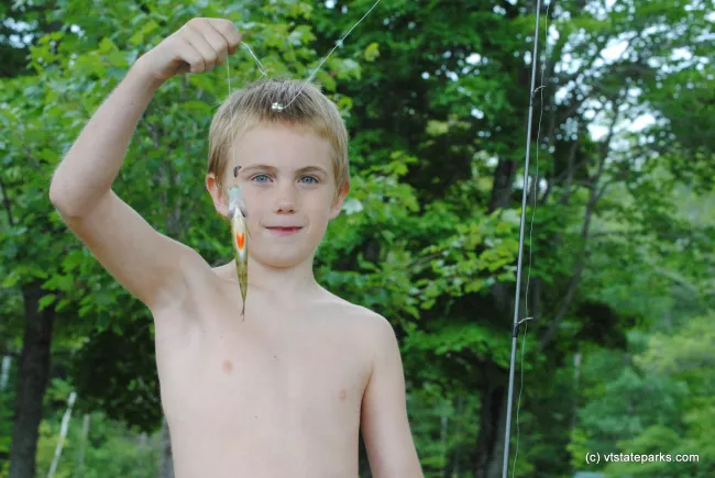 Catch of the day at Boulder Beach State Park by Nicole Olmstead