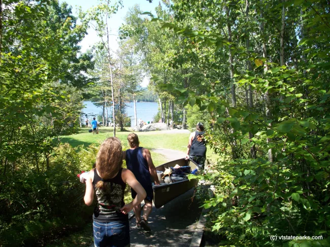 Heading out for a paddle at Boulder Beach State Park by Jason Croteau